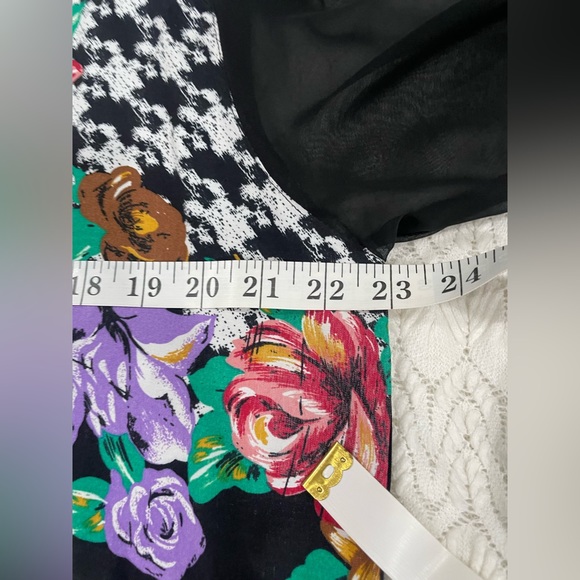 VINTAGE 80’s JKLA California Sheer Sleeve Blouse (L) - Picture 14 of 14